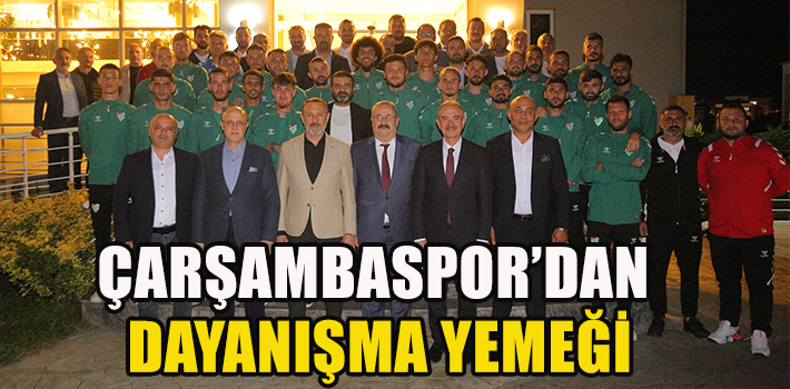 ÇARŞAMBASPOR’DAN DAYANIŞMA YEMEĞİ