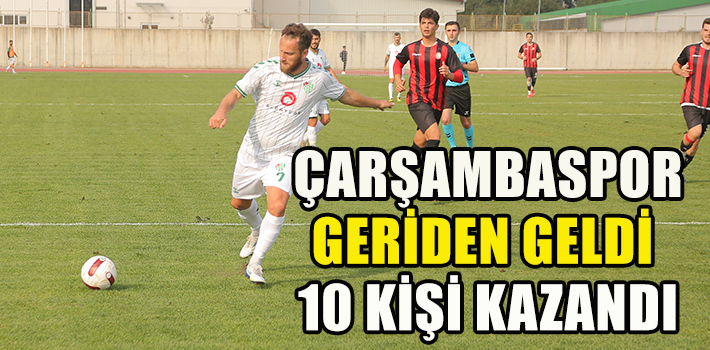 ÇARŞAMBASPOR 10 KİŞİ KAZANDI