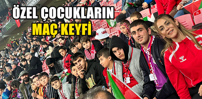 Özel Çocukların Maç Keyfi