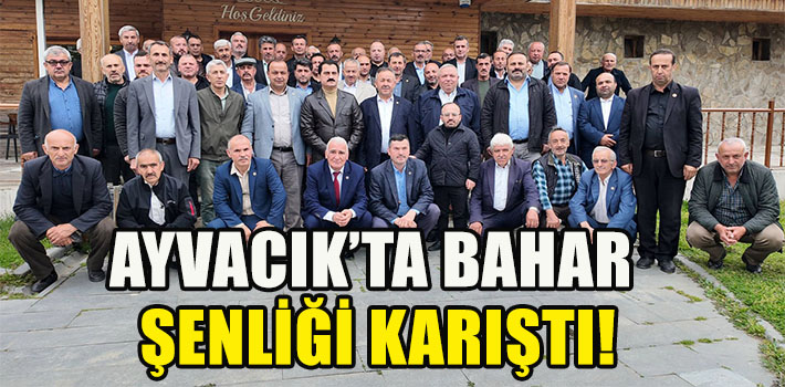 Ayvacık’ta bahar  şenliği karıştı!
