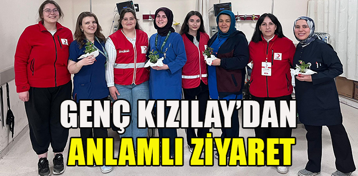 GENÇ KIZILAY’DAN ANLAMLI ZİYARET
