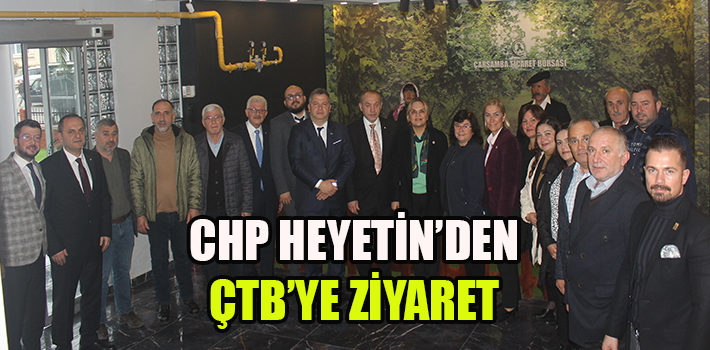 CHP Heyetinden ÇTB'ye Ziyaret