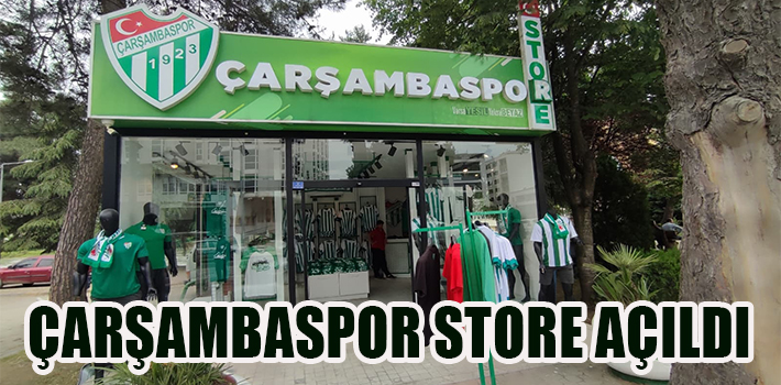 Çarşambaspor Store Açıldı