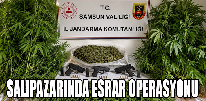 SALIPAZARINDA ESRAR OPERASYONU 