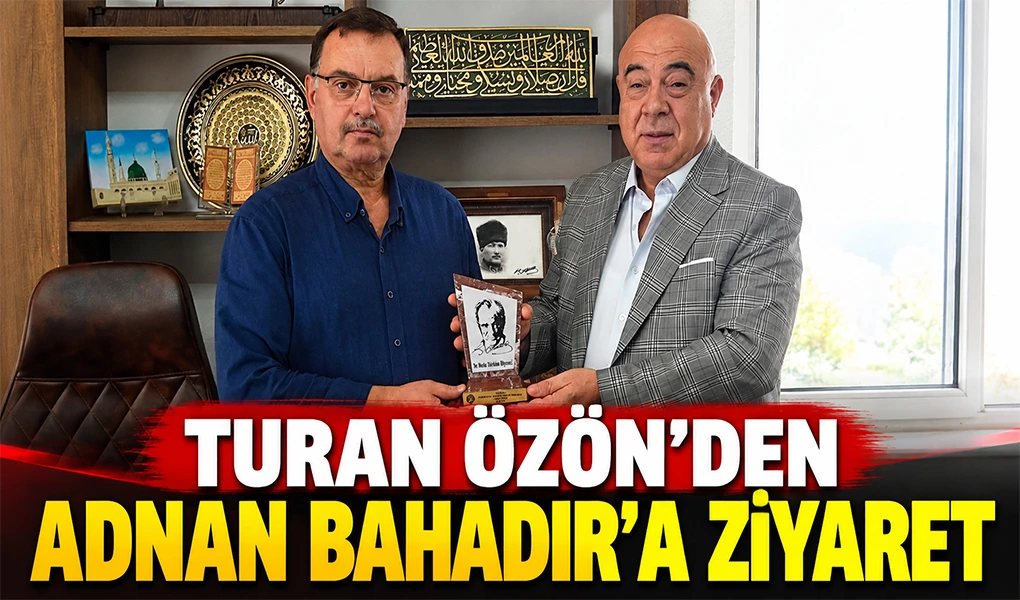 Turan Özön'den Adnan Bahadır'a ziyaret
