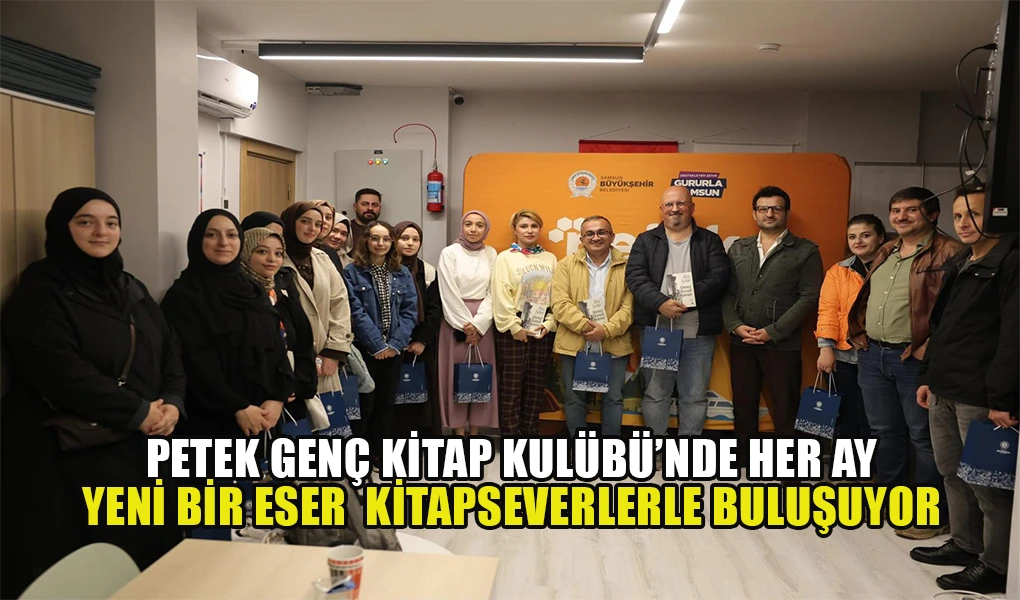 PETEK GENÇ KİTAP KULÜBÜ’NDE HER AY YENİ BİR ESER KİTAPSEVERLERLE BULUŞUYOR